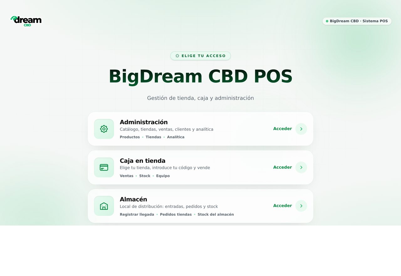 BigDream CBD screenshot